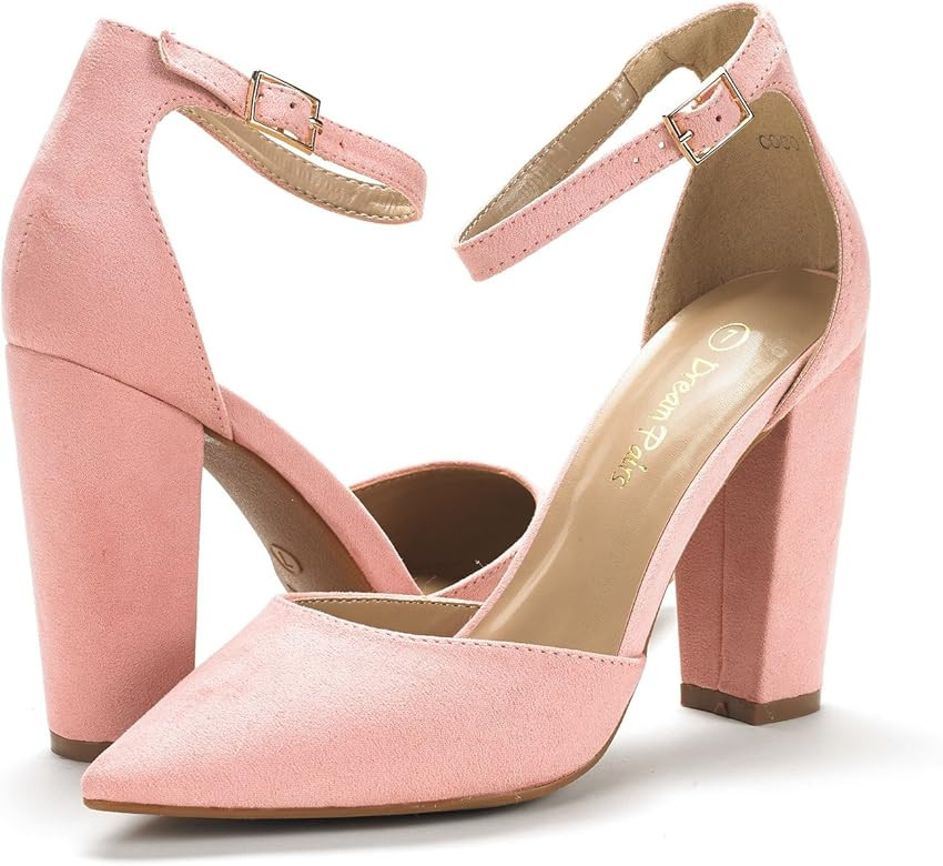 DREAM PAIRS Women's Coco Pointed Toe High Heels Pump Shoes | Amazon (US)