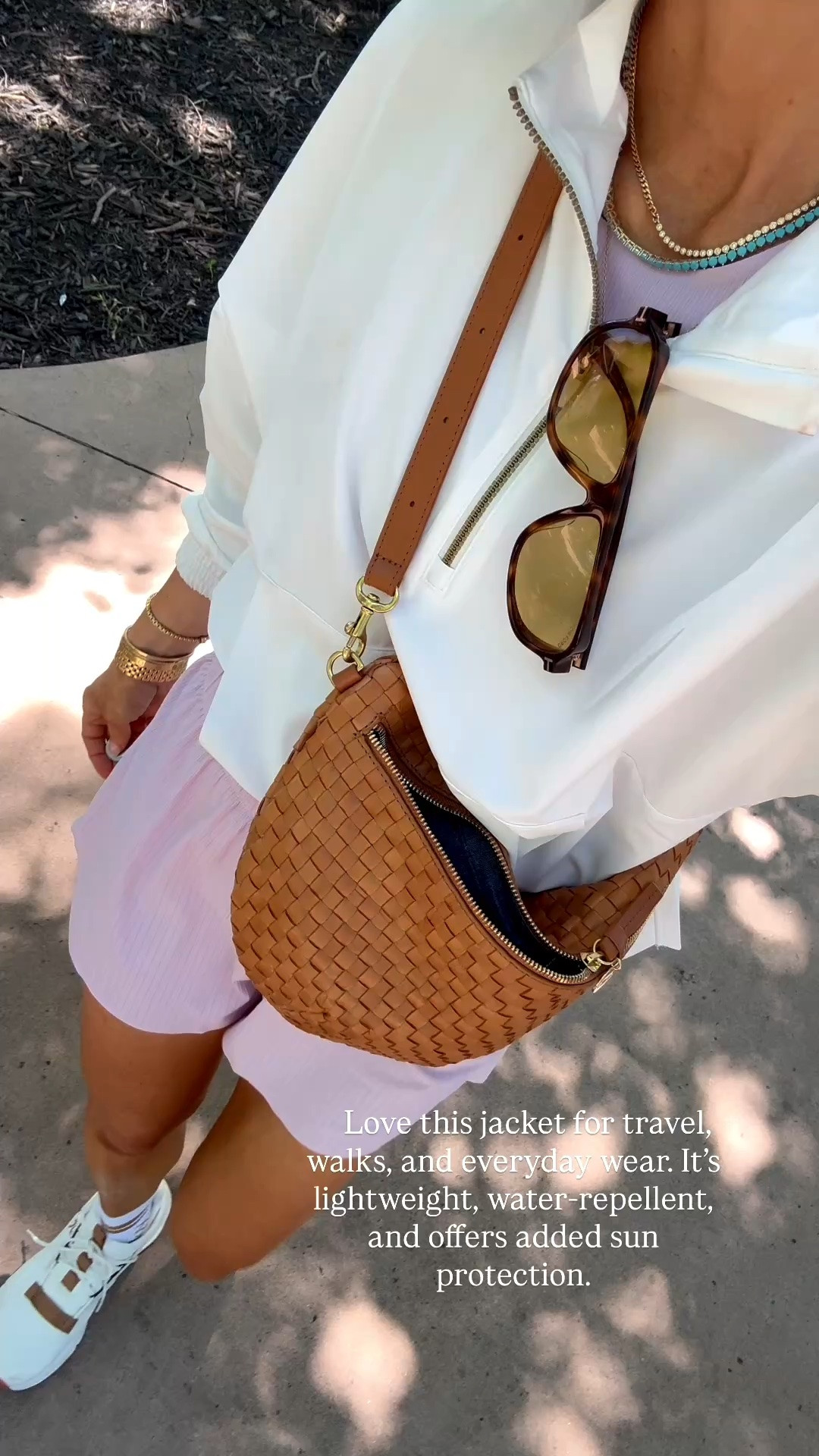 Everyday casual summer outfit, sideline Saturday
