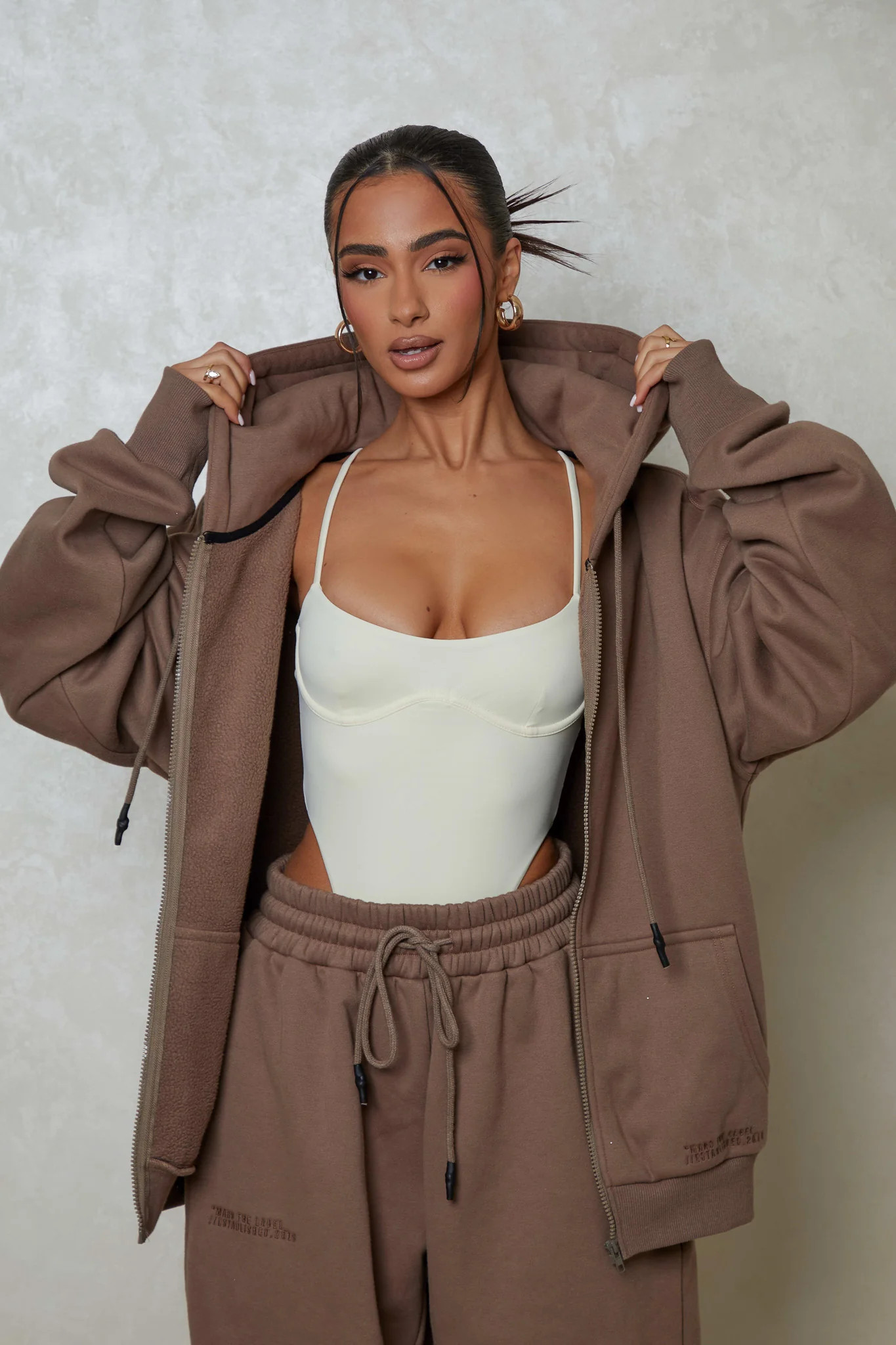 Life on Mars Zip Jacket - Brown | Mars The Label
