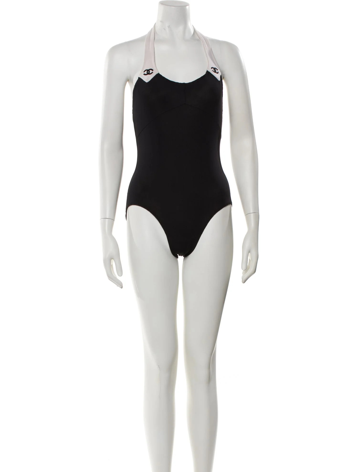 Chanel Vintage 1995 One-Piece - Black Swimwear, Clothing - CHA1401796 | The RealReal | The RealReal
