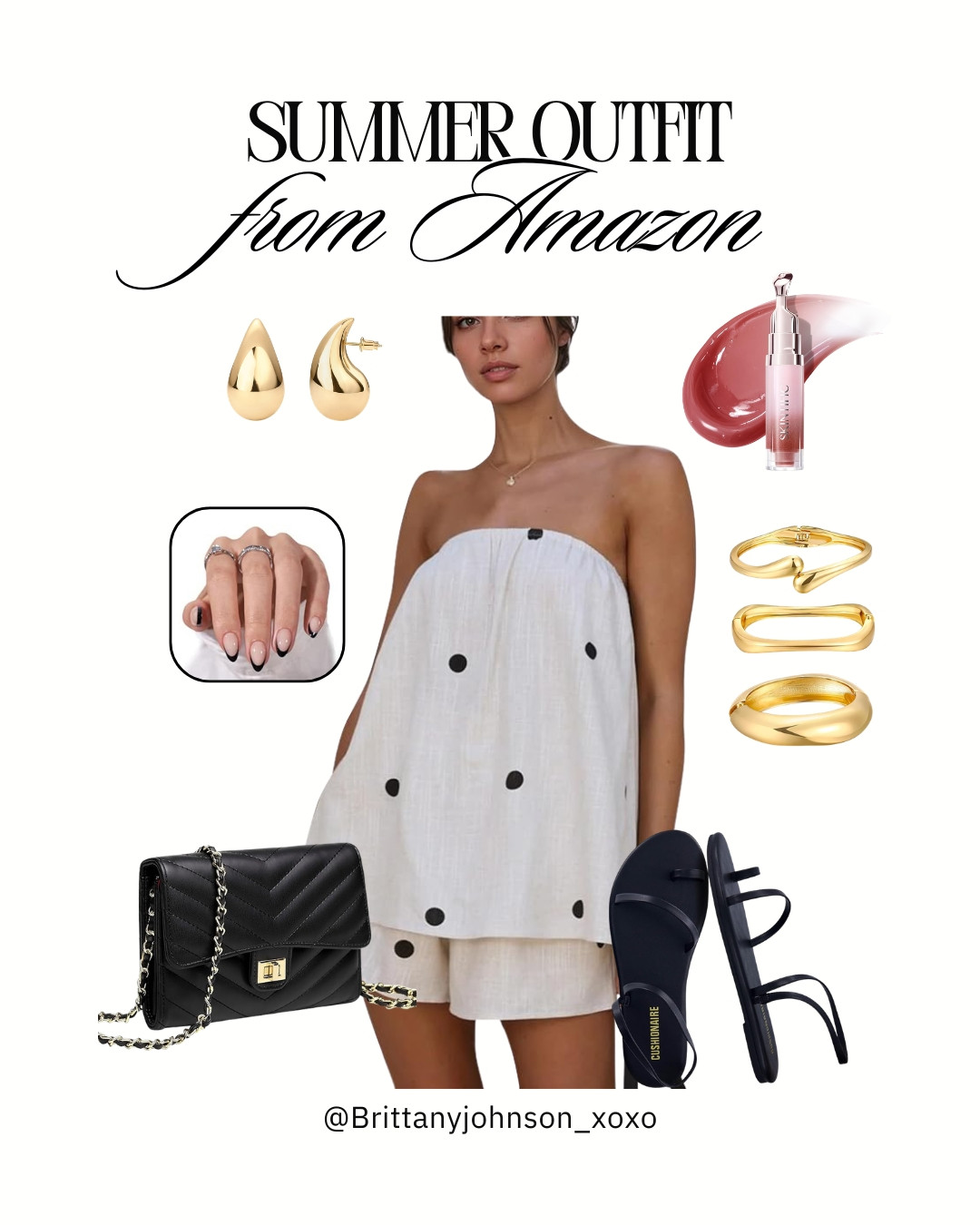 This whole summer look is from Amazon and it’s so good for vacation, date night, or dinner with some friends! 🖤✨

#LTKootd #LTKSeasonal #LTKSaleAlert