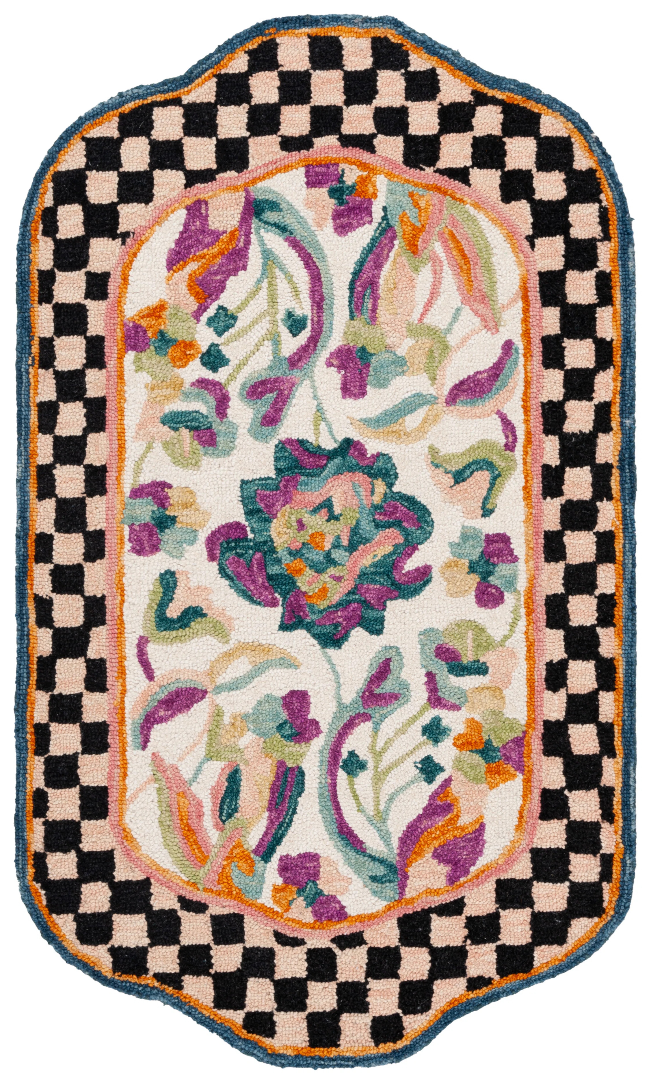 Jardin Hand Tufted Wool;Cotton Floral Indoor Rug | Wayfair North America
