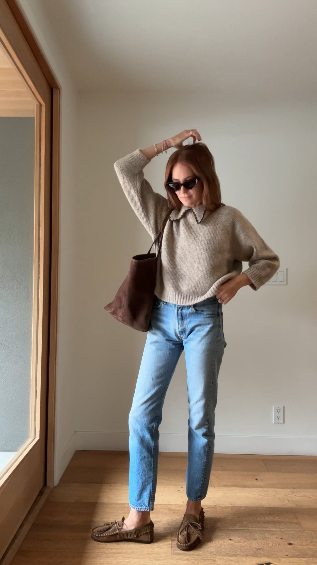 Early Fall outfit, chocolate brown on repeat. 

#LTKFindsUnder100 #LTKStyleTip #LTKShoeCrush