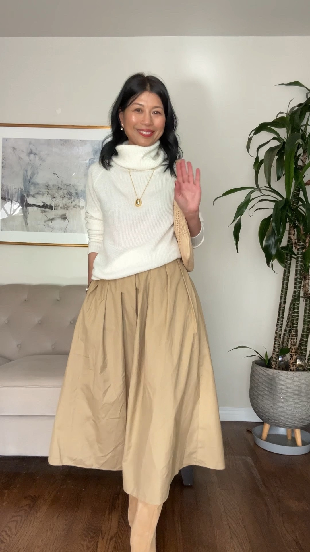 Cashmere sweater and midi skirt on repeat for work

#LTKStyleTip #LTKPetite #LTKWorkwear