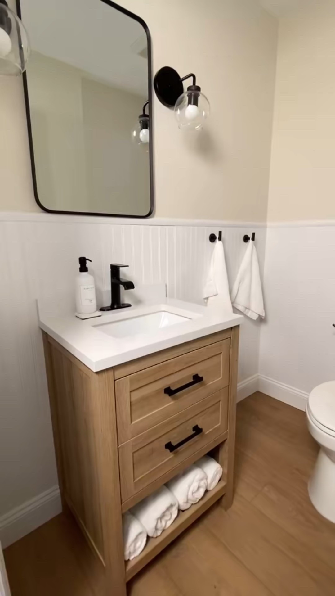 A few tiny touches go a long way! Bathroom upgrade #bathroom

#LTKFamily #LTKHome
