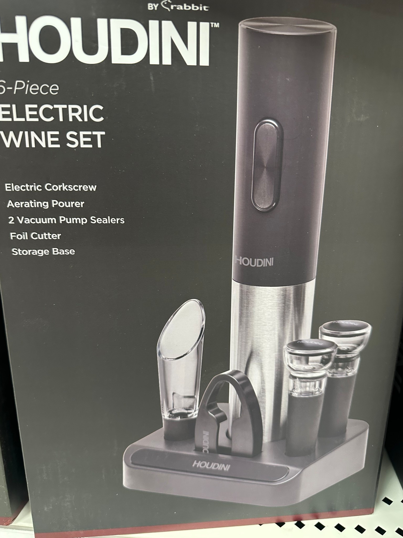 Electric wine set with electric corkscrew 

Last minute gift

#LTKHome #LTKGiftGuide #LTKHoliday
