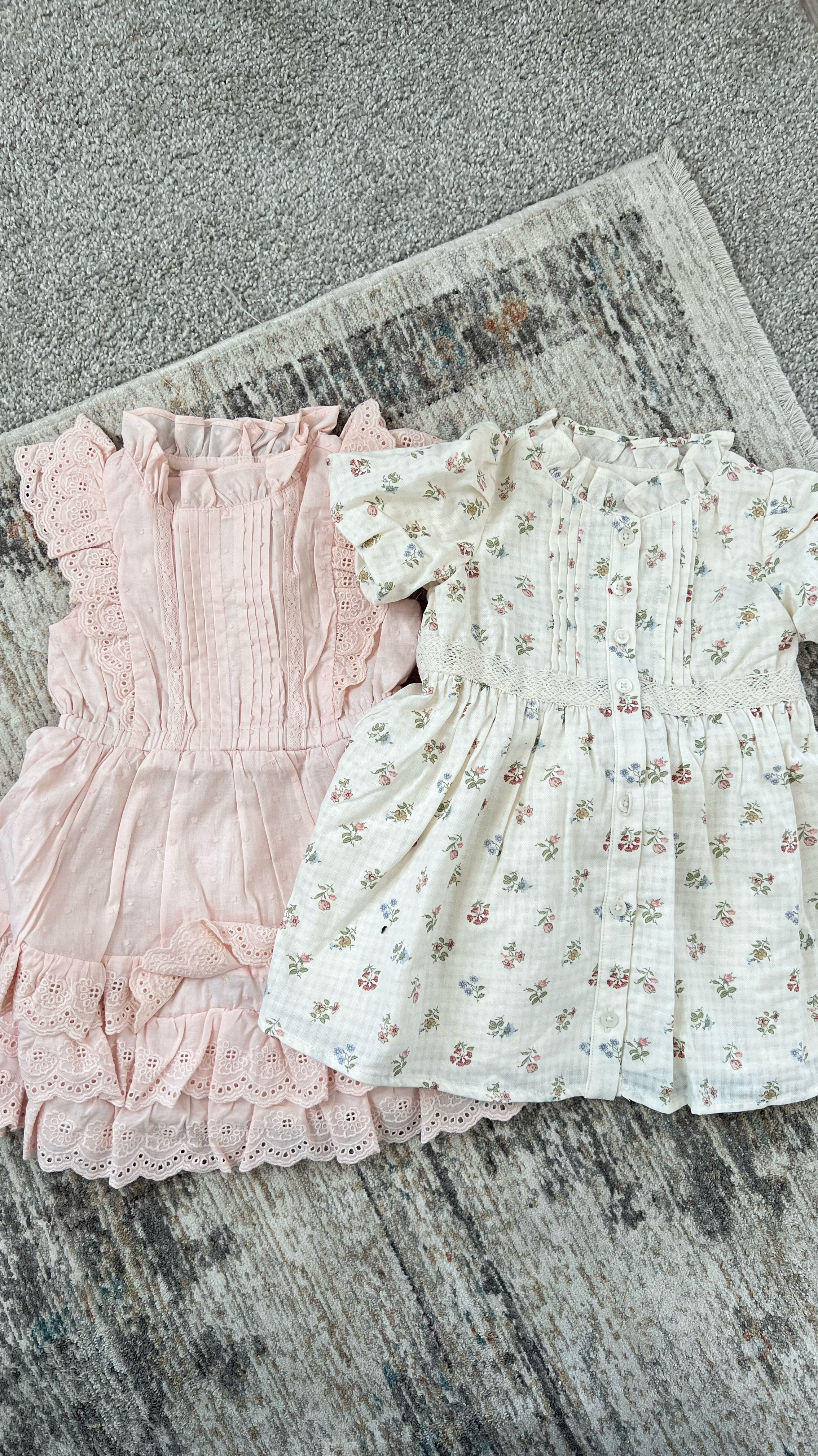 The moment I saw this dress, I knew Navy needed it for her Easter debut! It’s giving tea party, bunny snuggles, and all the spring sweetness in one. Janie and Jack always delivers the cutest classics and both of these are the perfect blend of timeless and charming 🥰just right for Easter and beyond. Up close, it gives Peter Rabbit or English Garden vibes 🐰

baby easter dress • toddler spring dress  janie and jack baby girl baby girl easter outfit  spring baby clothes  little girl easter look fancy baby dresses  baby girl style inspo


#LTKWatchNow #LTKBaby #LTKKids