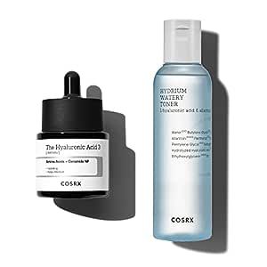 COSRX Skin Flooding Routine- Pure Sodium Hyaluronic Acid 3 Serum + Hydrium Water Toner- Moisture ... | Amazon (US)
