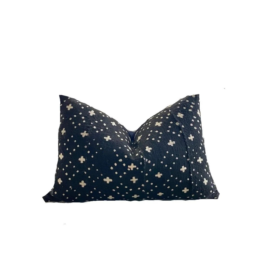 THE SKYE Authentic African Mudcloth Lumbar Pillow Cover - Etsy | Etsy (US)