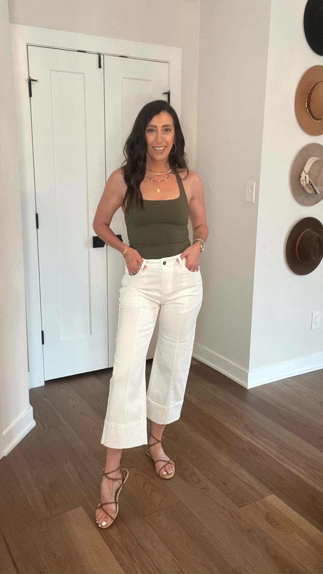 If you were looking for white cropped denim for spring, I found these for you! They feel so high-end, much more expensive than the price tag reflex! You will be quickly obsessed. 



#LTKOver40 #LTKSaleAlert #LTKootd