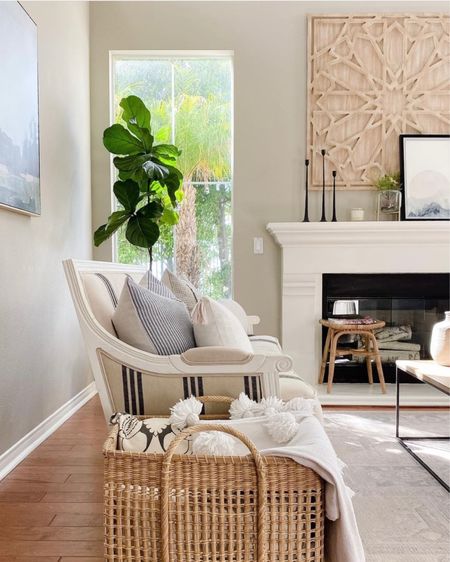 This striped settee is a lucky Homegoods find but I have linked similar ones here! 

#LTKFind #LTKstyletip #LTKhome