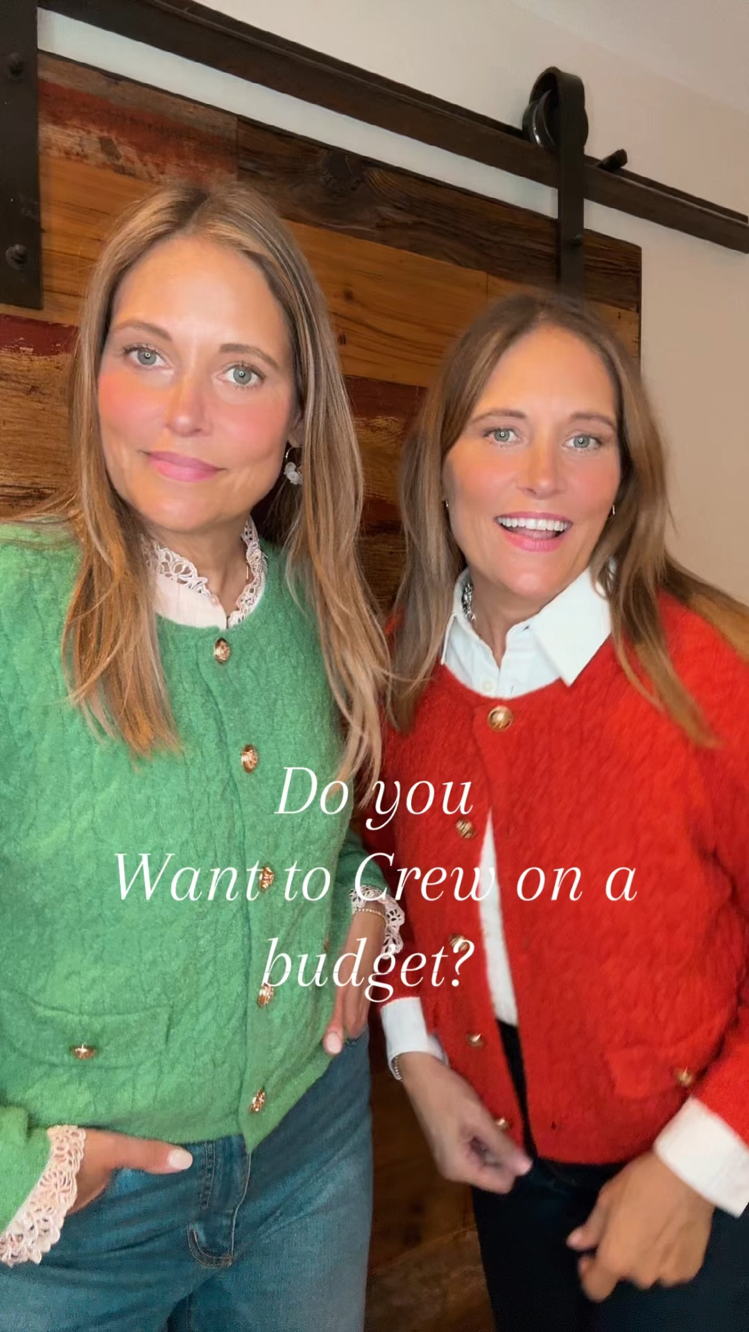 Yes. You can have the crew but you don’t have to buy the boat  

#LTKOver40 #LTKWatchNow #LTKFindsUnder50