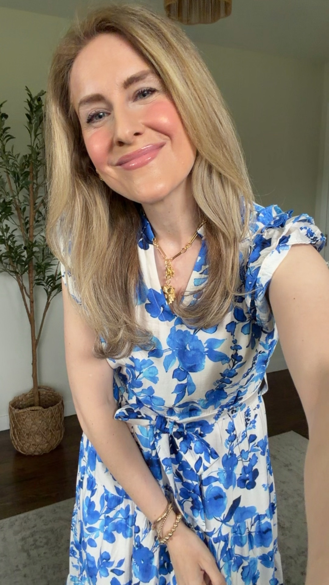Amazon summer dress I absolutely love. I’m a small in Walmart dresses but I sized up one size to a medium in this and love the fit. So if between, I’d go up. #amazonfashion

#LTKOver40