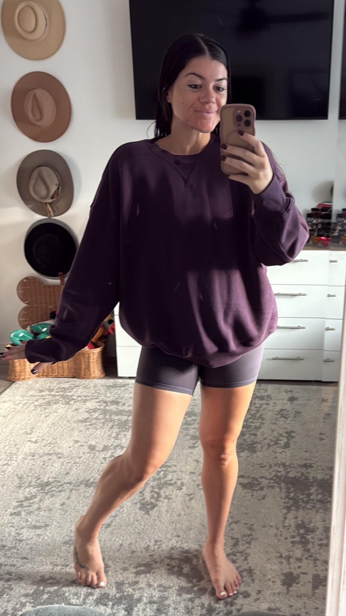 This sweatshirt is a thing of dreams 

#LTKActive #LTKBump