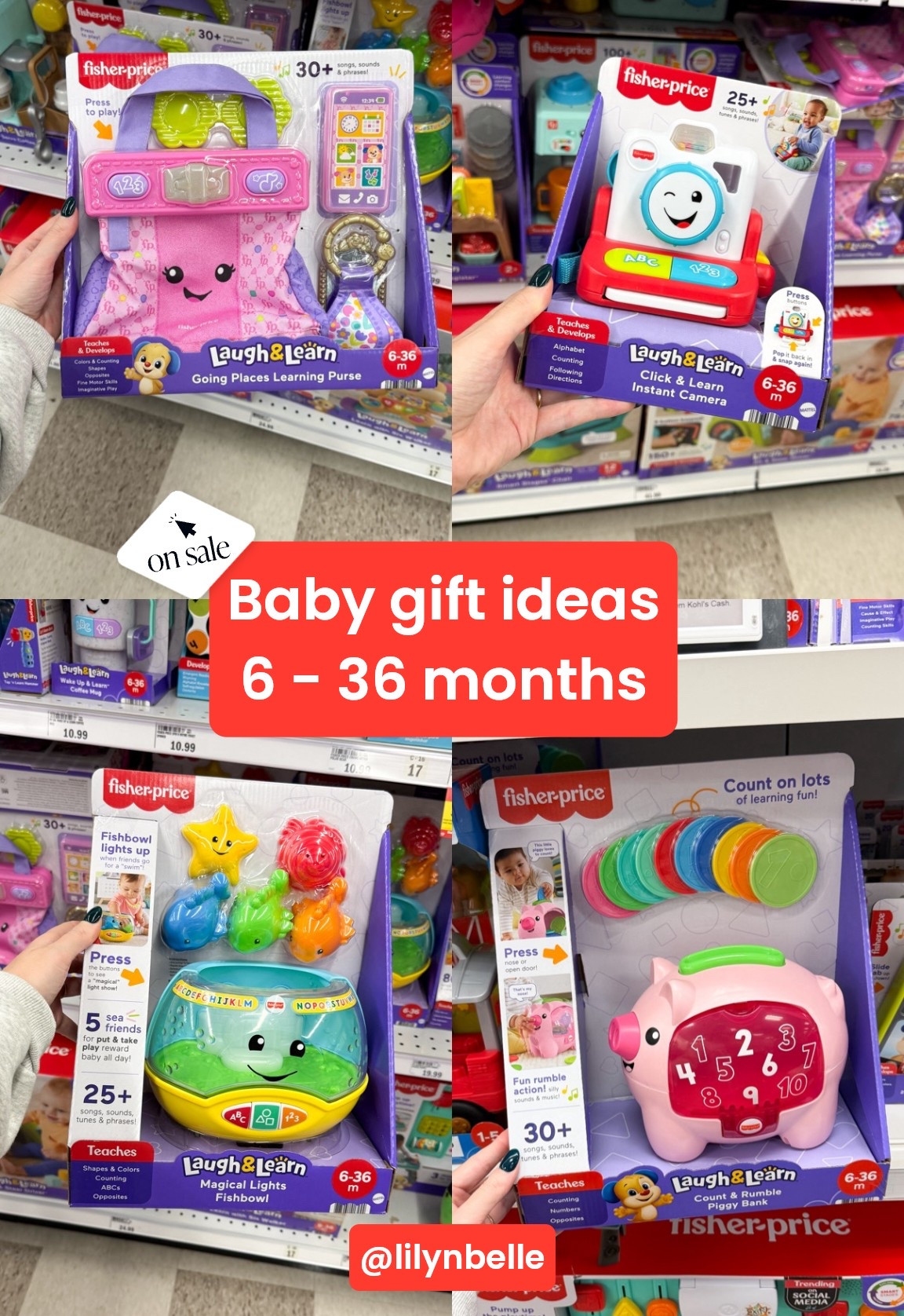 baby gift ideas for ages 6 months to 36 months! ❤️🎁 #babies #toddlers #giftideas

#LTKGiftGuide #LTKBaby #LTKHoliday