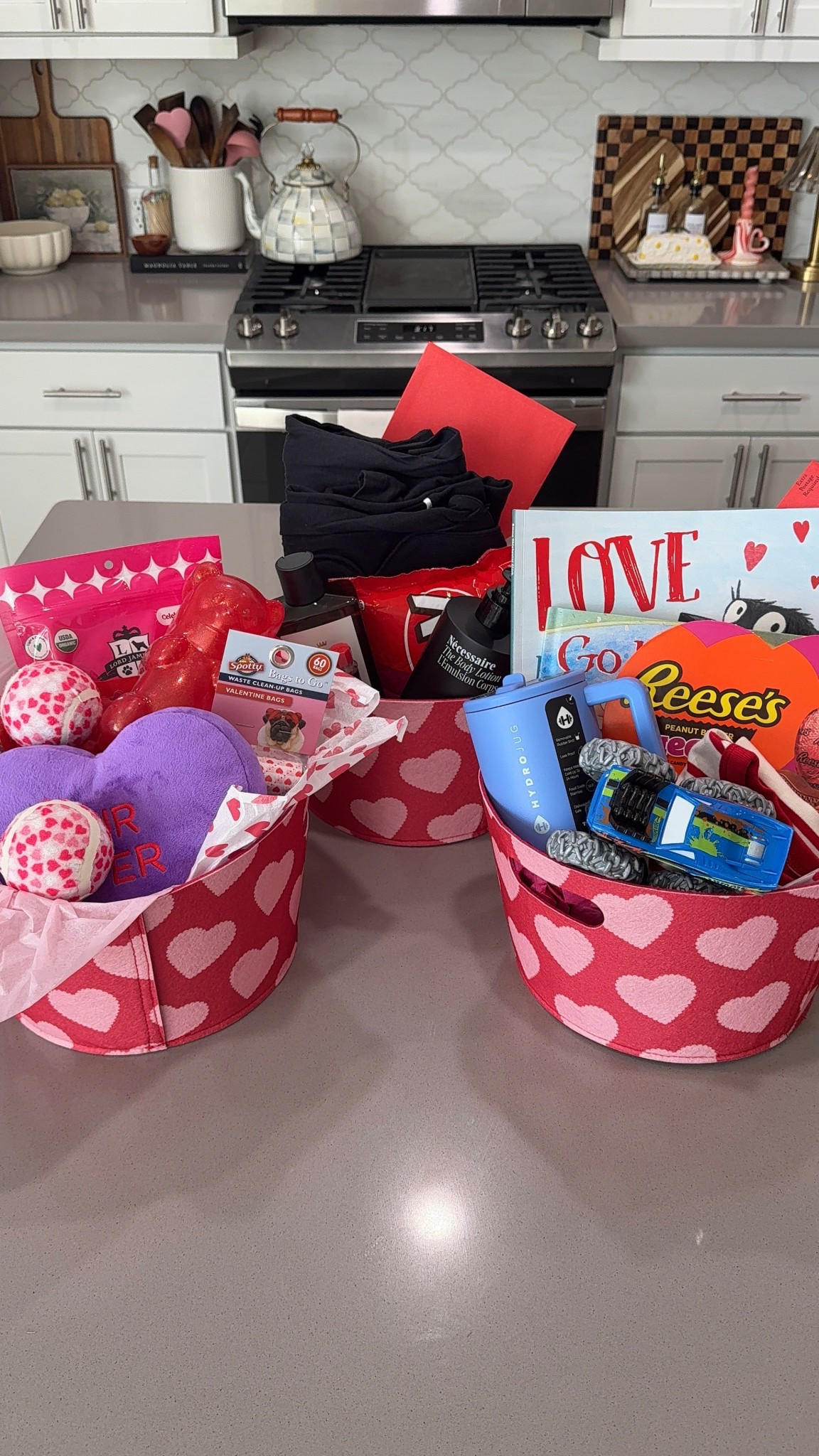 Love basket for my hubby, son and dog 💕

#LTKValentine