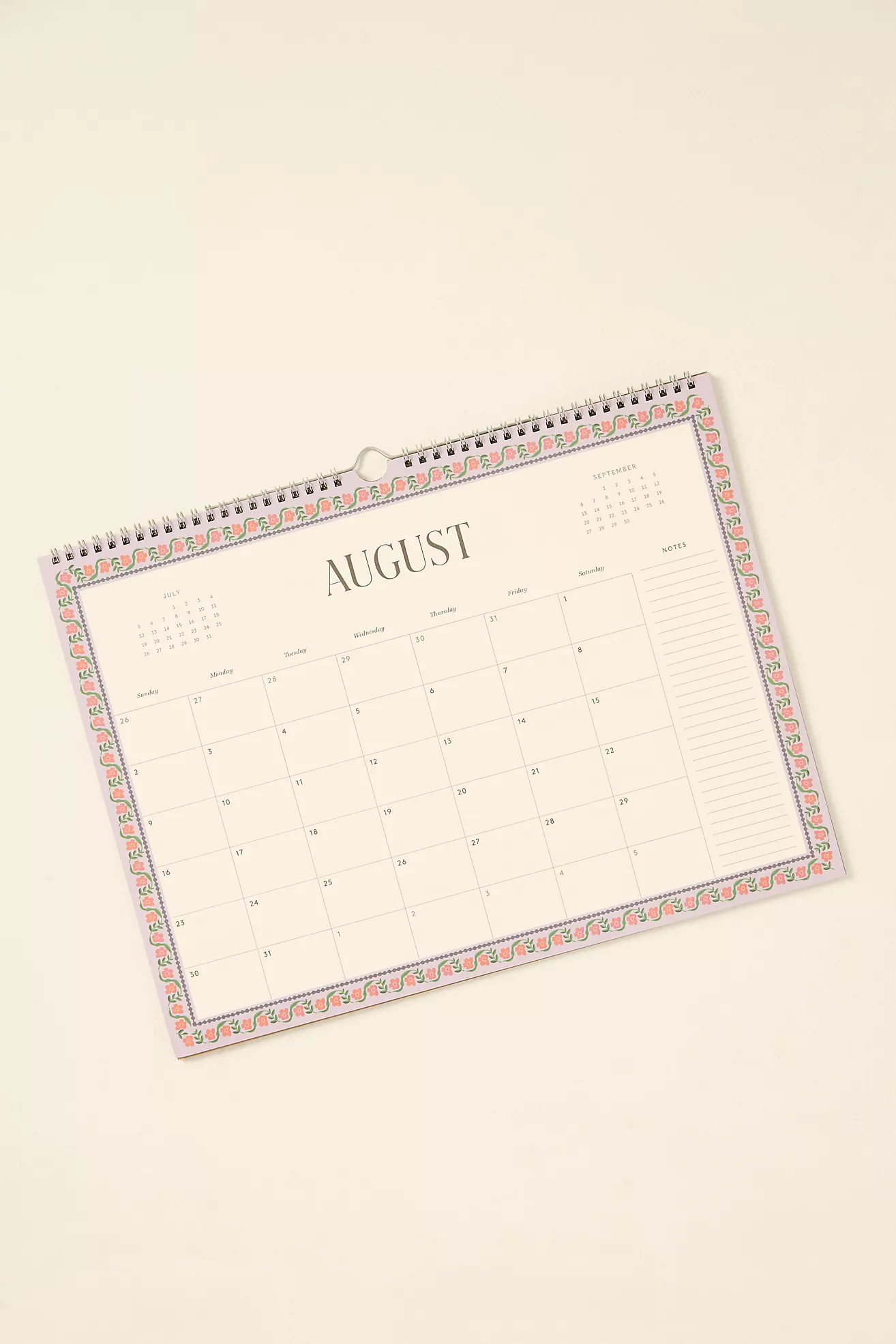 Rifle Paper Co. 2026 Wildwood Appointment Calendar | Anthropologie (US)