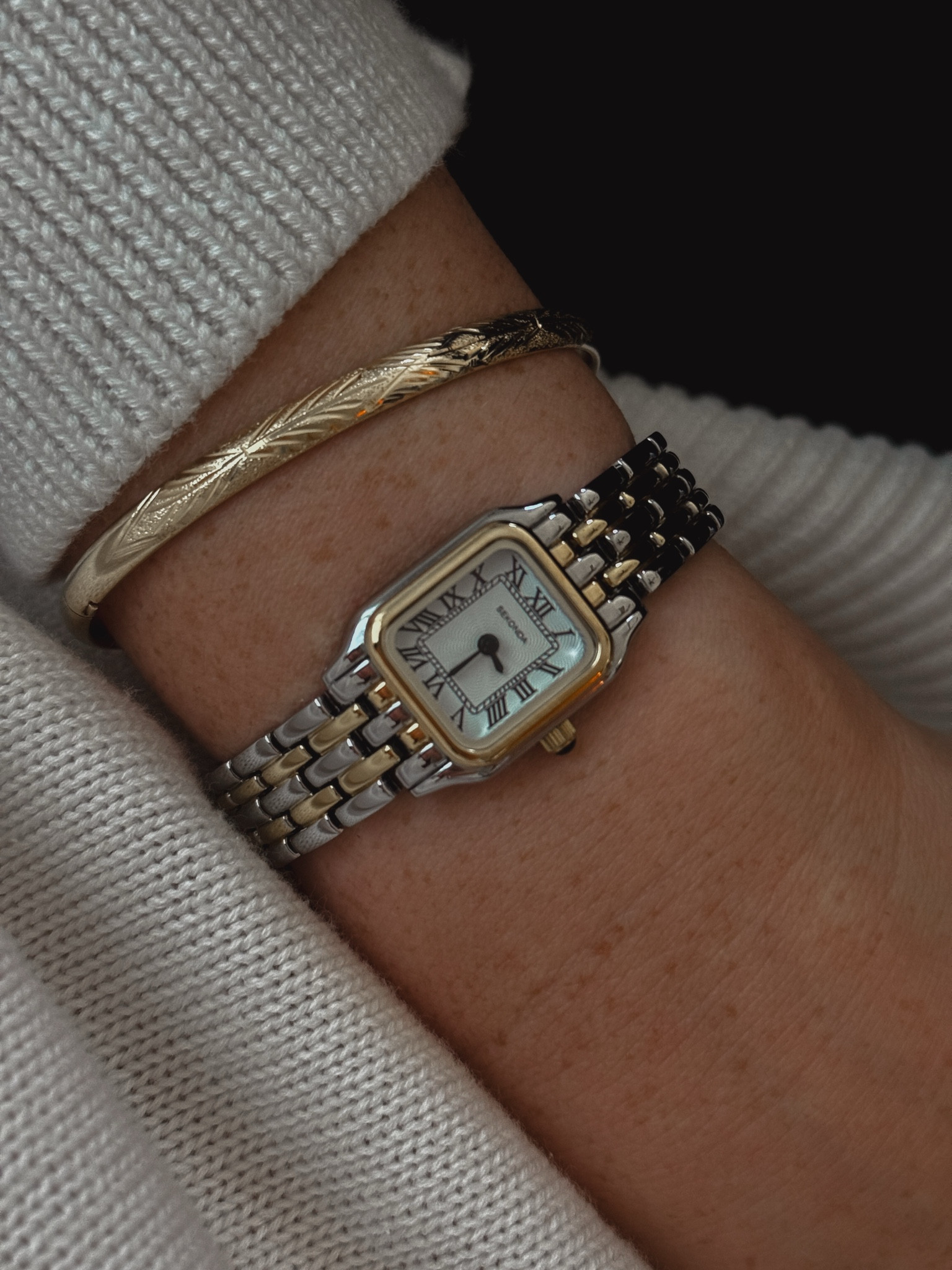 The actual watch of my dreams and so affordable!! ✨🤎 bracelet was passed down from family ♥️

#LTKHoliday #LTKGiftGuide #LTKSeasonal