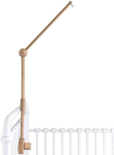Sorrel and Fern Wooden Baby Crib Arm for Mobile 31 inch Holder Arm Bracket and Nut | Amazon (US)