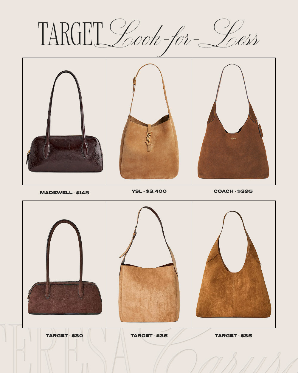 Target Look for Less 🤎 

 