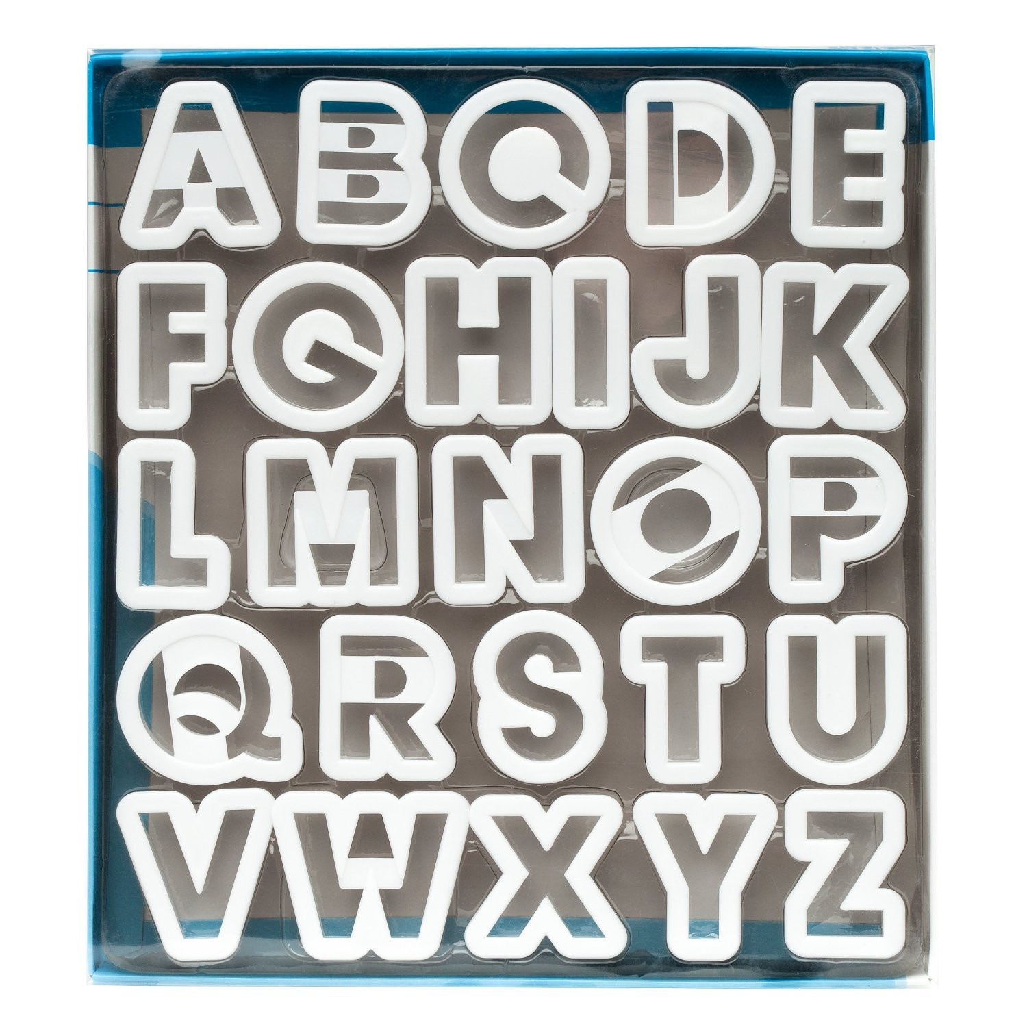 Ateco Alphabet Cookie Cutter Set,White 2-Inches | Amazon (US)