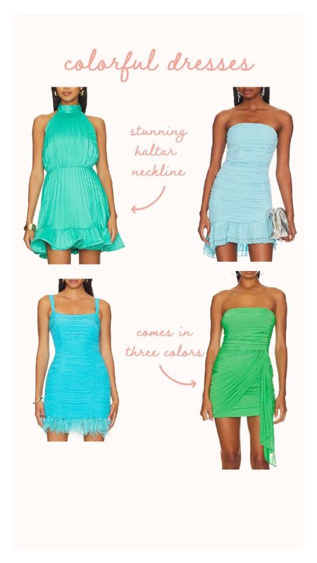 Colorful homecoming dresses for teen girls! More on DoSayGive.com 

#LTKunder50 #LTKunder100 #LTKstyletip