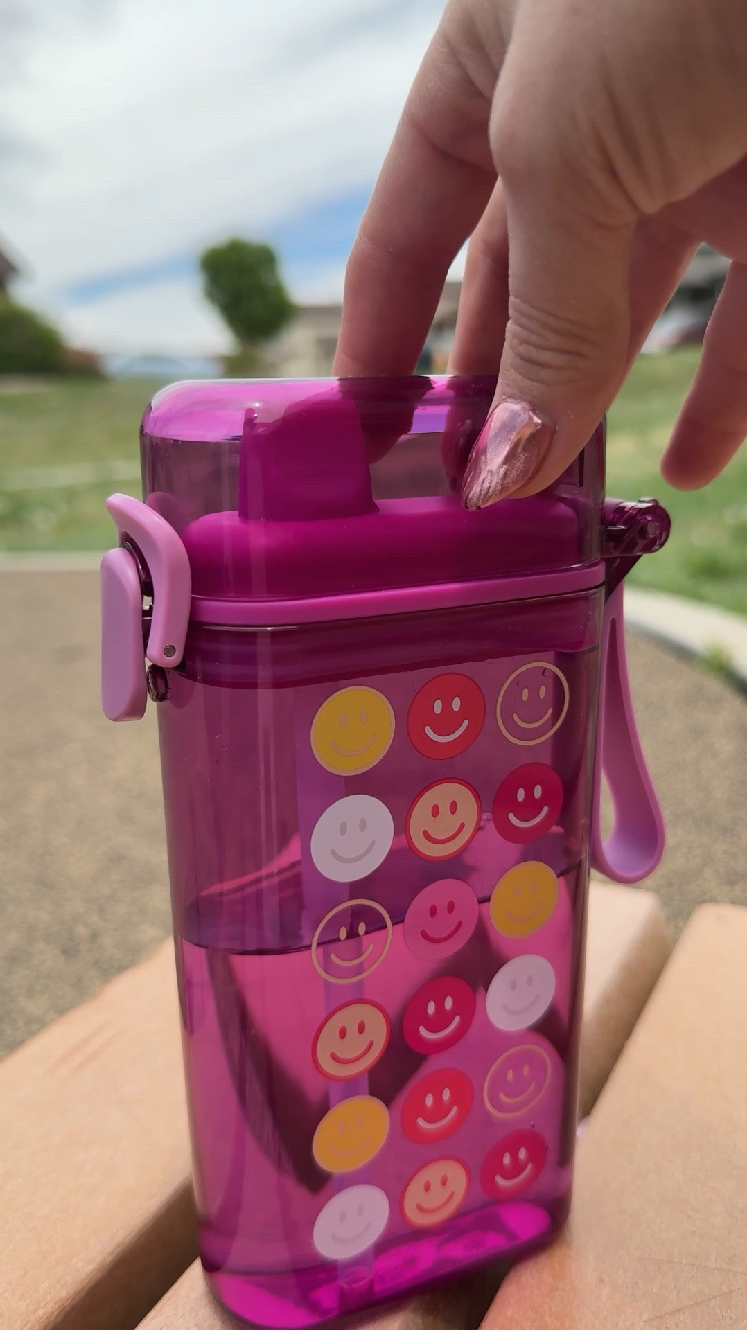 Rectangle, spill proof water cup for toddlers and kids. Fits perfectly in my small cross body bag for when we go on walks, and easy to clean! It’s also super cheap at $4.92! 👏🏻 definitely recommend for summer time! 

#LTKKids #LTKSaleAlert #LTKSeasonal