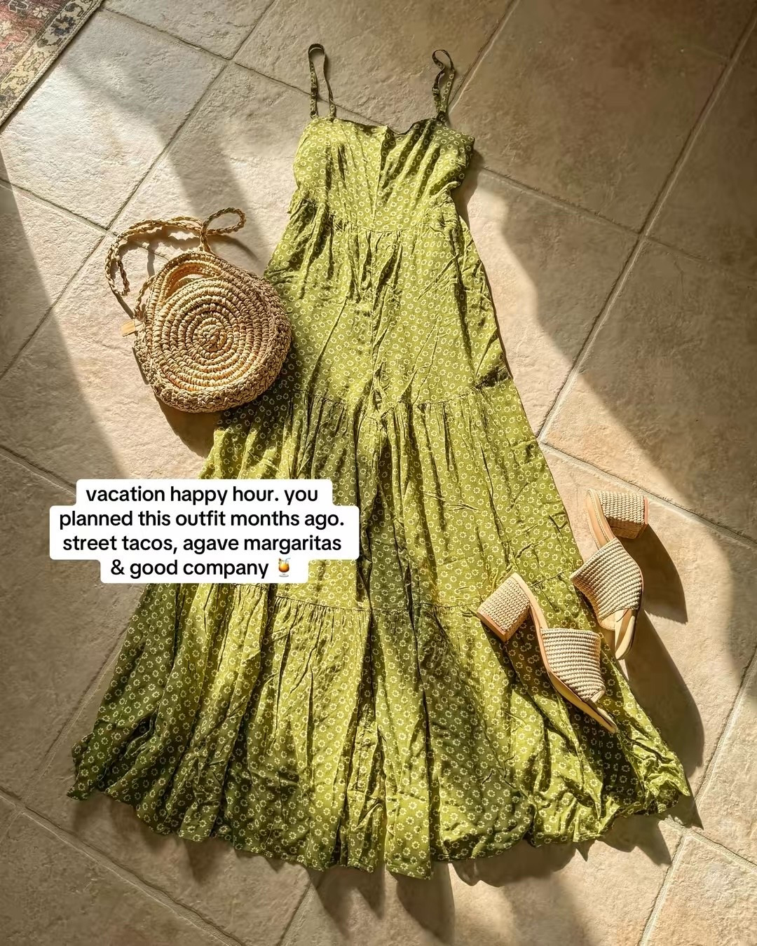 vacation outfit. Vacation outfit. Beach vacation outfit. Green jumpsuit. 

runs a tad large. i sized down to an xsmall and it’s a perfect fit!

#LTKSeasonal #LTKootd #LTKSaleAlert