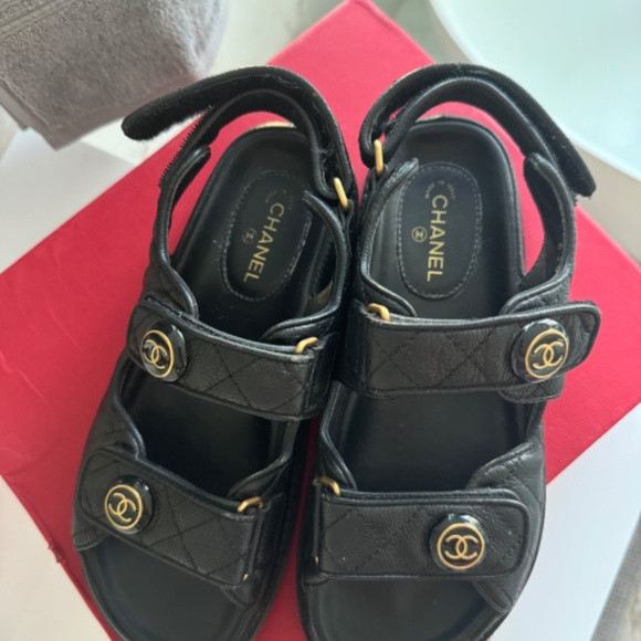 Vintage Chanel sandals | Poshmark