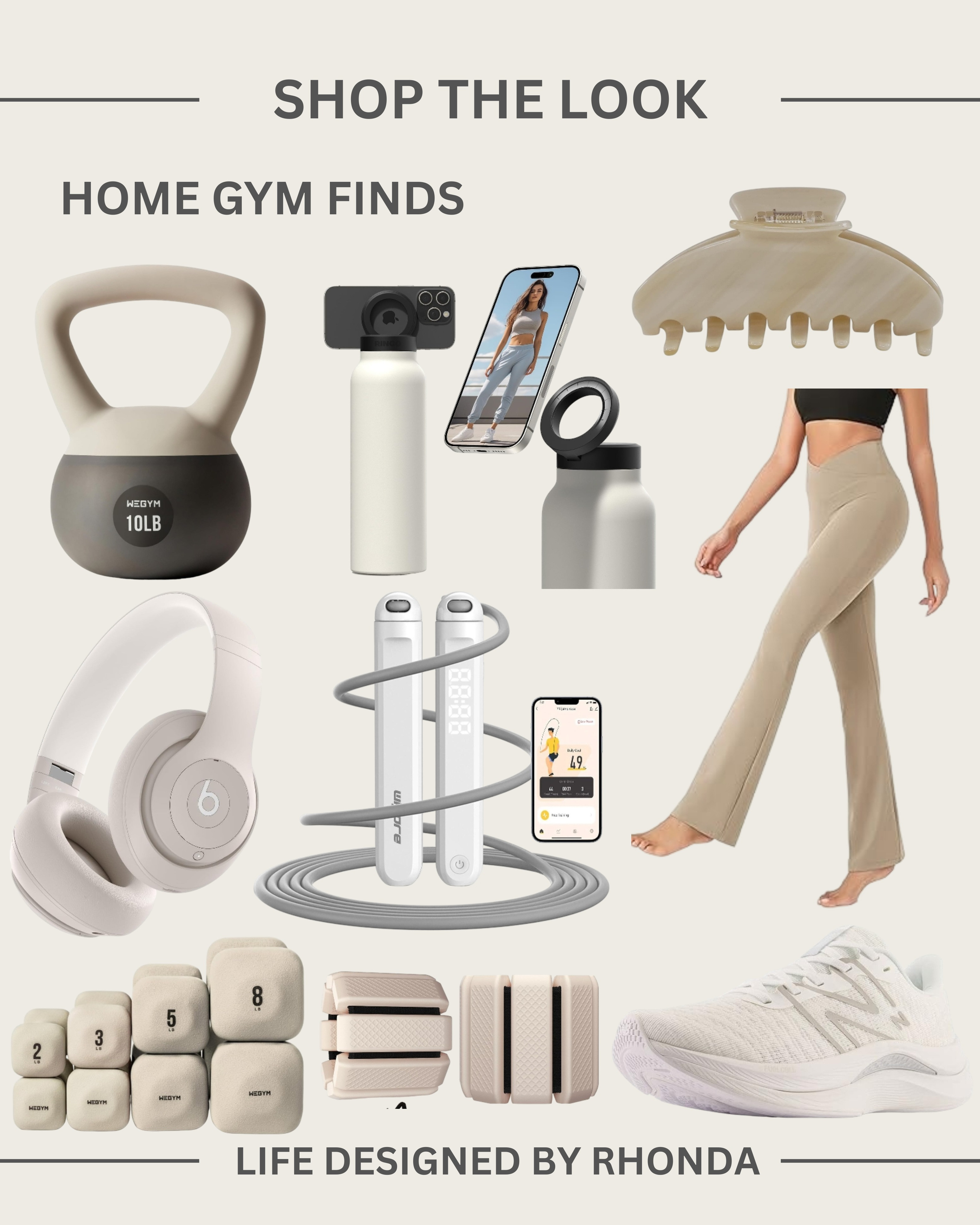 Elevate your fitness journey with these essential home gym finds. From high-quality equipment to smart storage solutions, creating your dream workout space has never been easier. Tap to shop these top-rated fitness must-haves! #HomeGym #FitnessFinds #WorkoutGoals 

 #LTKdayinmylife #LTKfitnessgoals #LTKSaleAlert