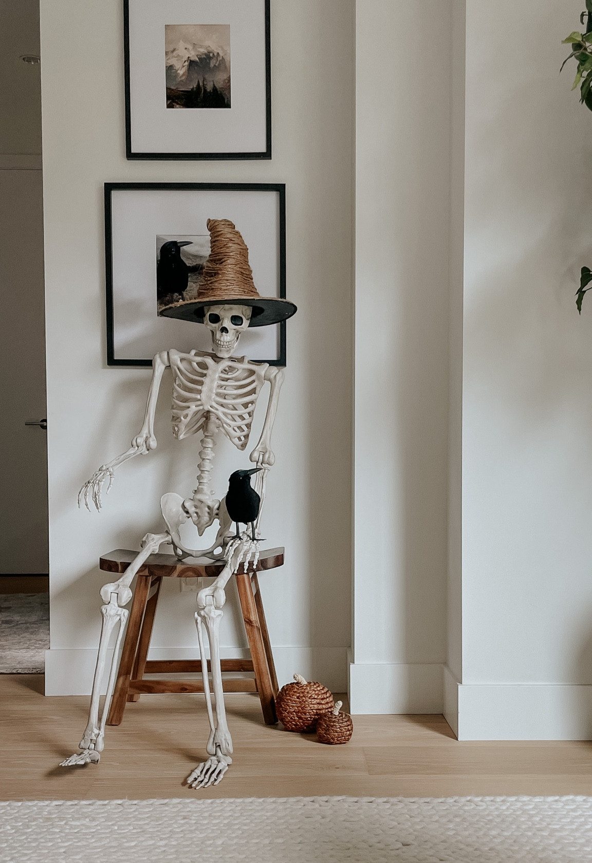 Halloween decor. Pumpkins. Posable 5ft skeleton  

#LTKHalloween #LTKSeasonal #LTKhome