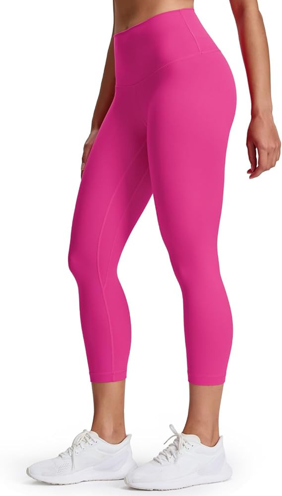 HeyNuts Workout Pro Leggings 21'' Capri, Medium Plus Support, Compression Workout Pants | Amazon (US)