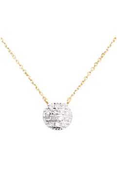 'Lauren Joy' Diamond Disc Pendant Necklace | Nordstrom