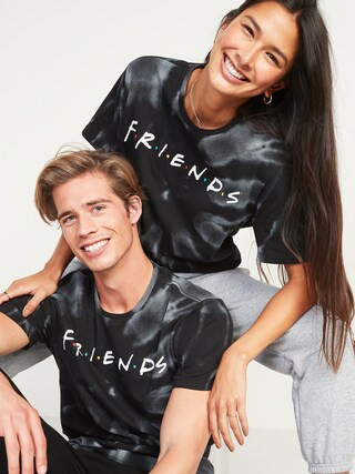 Friends™ Tie-Dyed Gender-Neutral Graphic Tee for Men & Women | Old Navy (US)