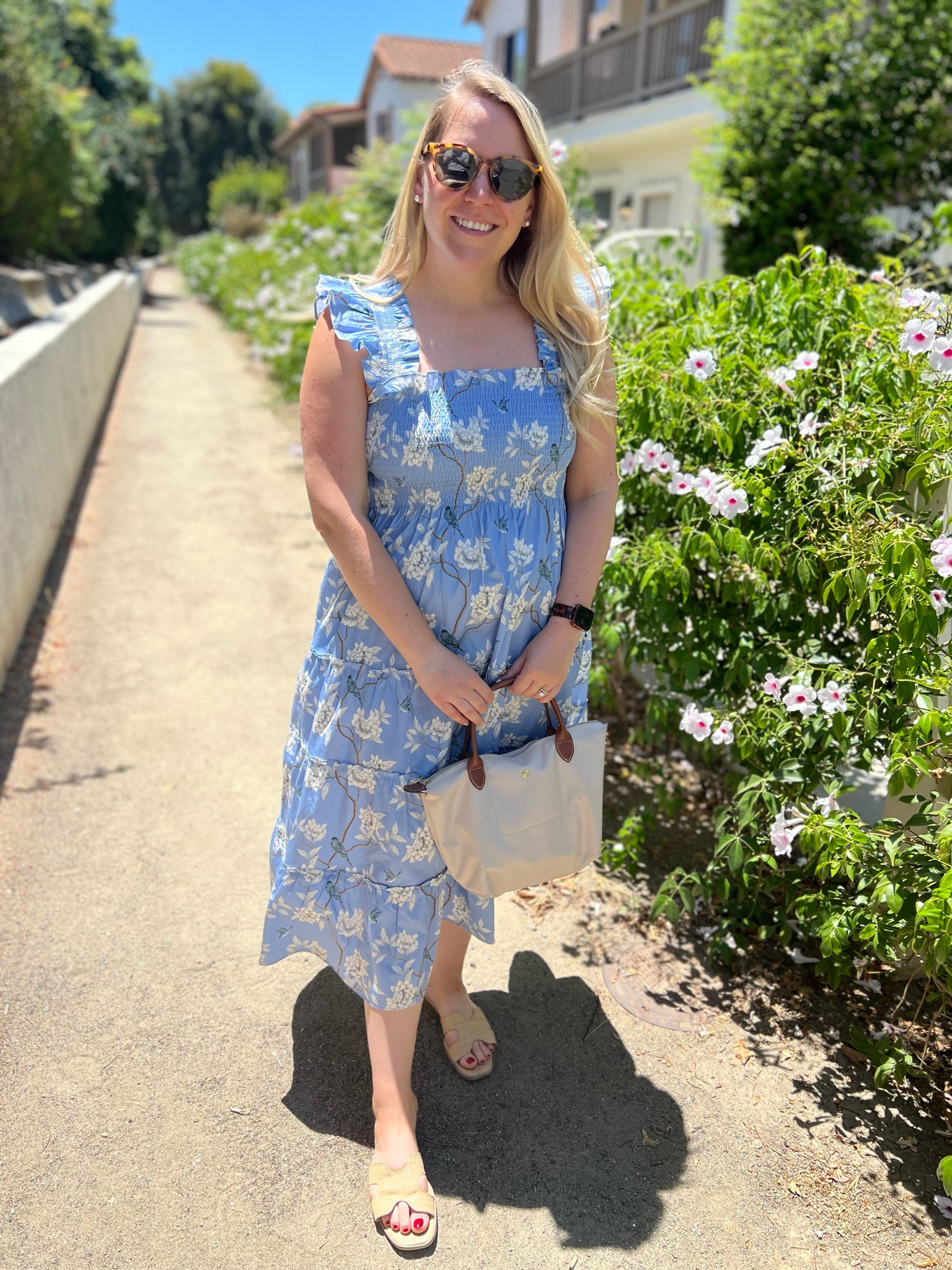 Sunday calls for a couch nap (dress)

I know Hillhouse nap dresses were all over Instagram and real life in 2020 but I never added one to my closet until now for one reason. 

I thought the flounce of the straps would make my arms look terrible. They don’t. But I let this silly, insecure, intrusive thought take up space in my head anyway. So I held off on joining #napdressnation.

Ridiculous, yes. But I’ve since evicted that persistent thought out of my head. 

I purchased my nap dress after several friends shared how this dress was fantastic for pregnancy and postpartum. The hype makes sense now. It’s incredibly comfortable and breathable in the summer heat. I can see where the dress will grow with me as I get farther along. 

My arms do not look terrible in the dress. Or maybe I just no longer care about this limiting belief. I’m happy either way. 
•
•
•
•
•
•
preppy aesthetic • summer style • preppy outfit • coastal style • summer outfit • coastal granddaughter • grandmillennial style • Nancy Meyers outfit • Hill House • nap dress • chinoiserie • pregnancy summer style • pregnancy style 



#LTKBump #LTKStyleTip