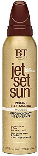Jet Set Sun Self Tanning Mousse, Self Tanner Face Body, Natural Looking Glow, For Instant Result ... | Amazon (US)