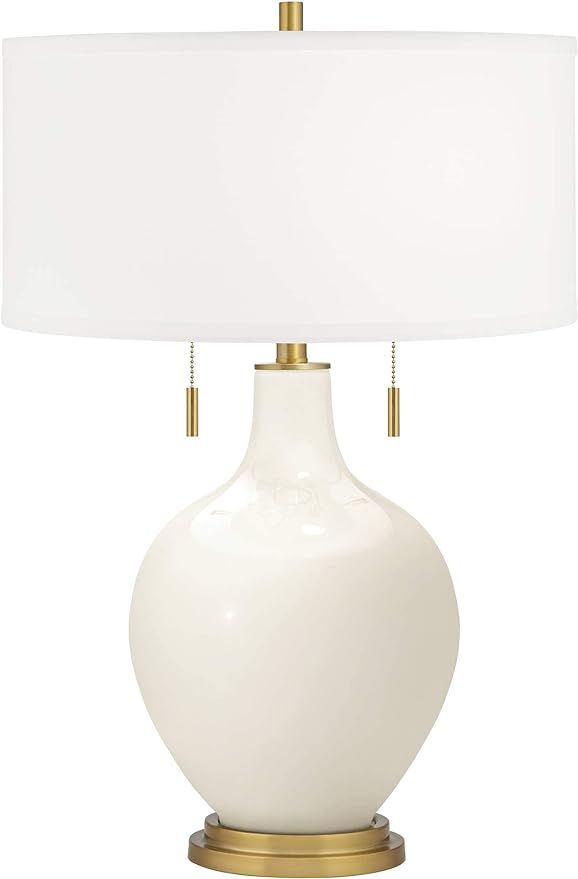 Color + Plus West Highland White Toby Brass Accents Table Lamp | Amazon (US)