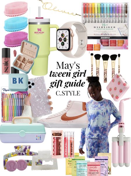 Mary James (or as I've been calling her since she was 5, May) has so graciously put together an amazing tween girl gift guide for us! May lives across the street from me, and her mom one of my closest friends (@peepmama), which is a gift straight from heaven! May (and her mom) always shares the fun things with me, and it's just so darn fun! Now, we are sharing the fun with you all!