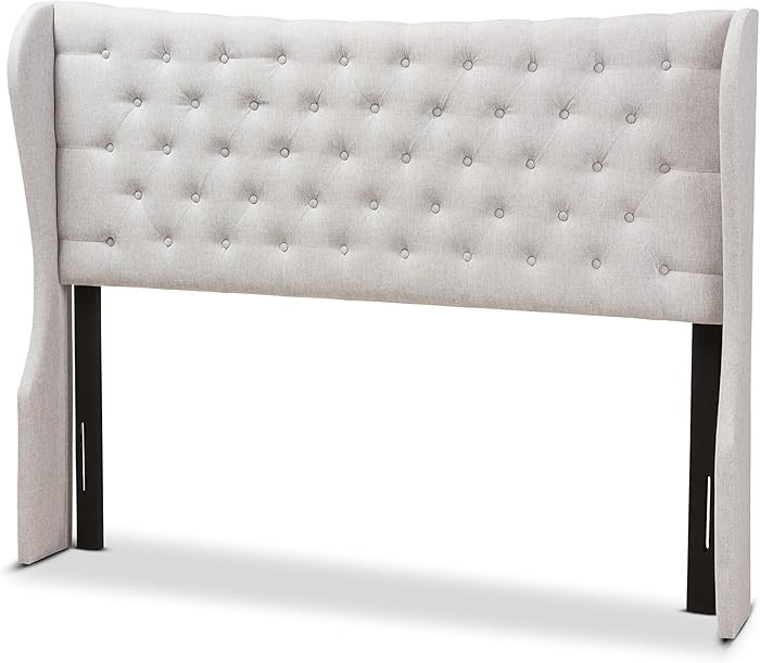 Baxton Studio Caitlin Winged Headboard, Queen | Amazon (US)