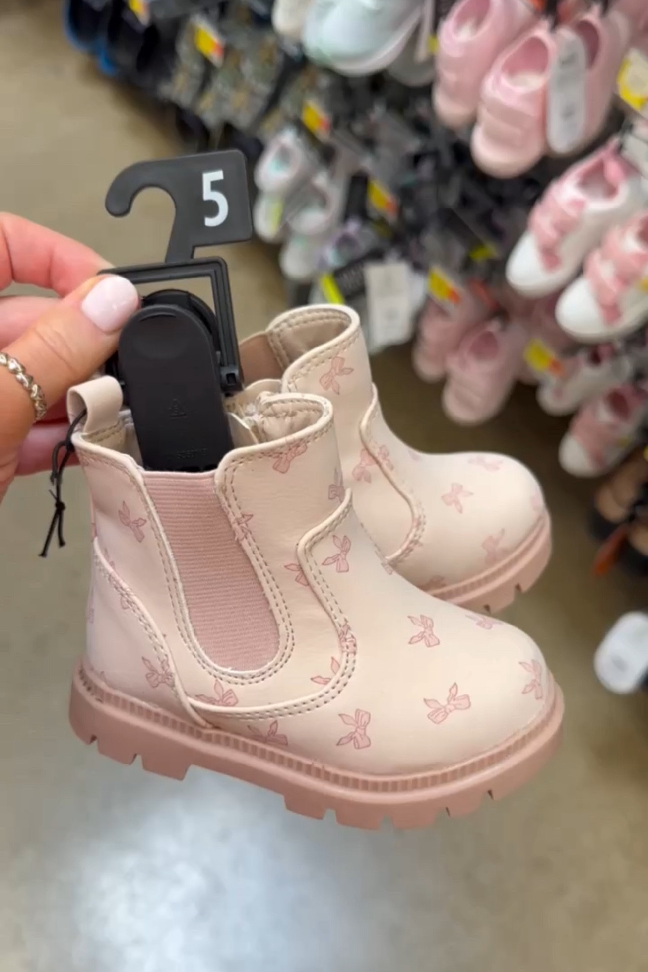 The CUTEST bow boots for girls at Walmart!!! So adorable! 😍💕

Seasonal shoes back to school shopping pink bow affordable unique trending 

#LTKKids #LTKSeasonal #LTKFindsUnder50