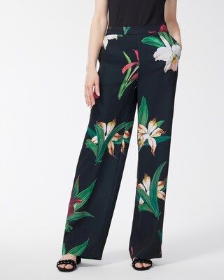 Floral Pull-On Soft Pants | Chico's