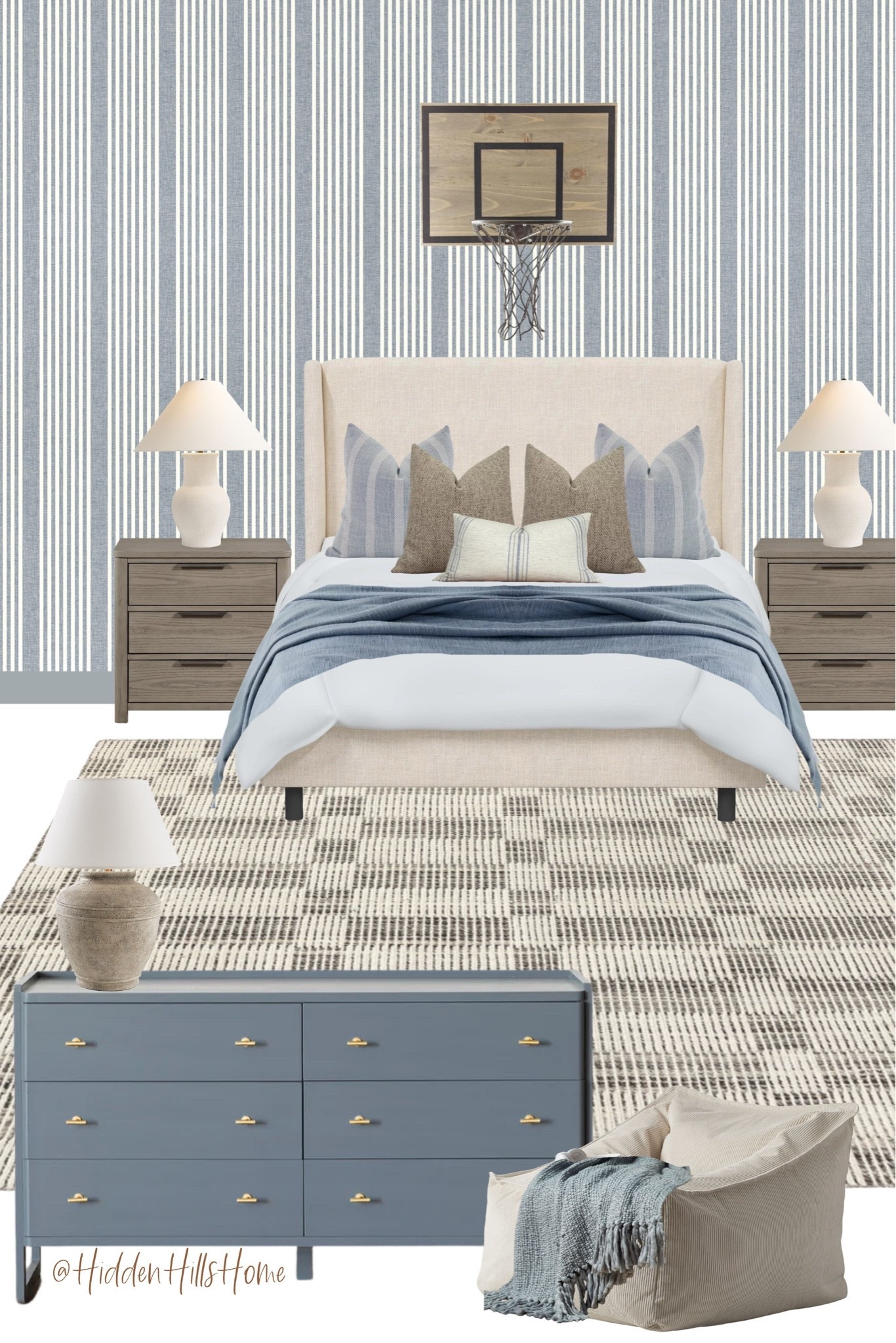 Boys bedroom decor mood board, teen boys room design, home decor ideas, blue boys room, basketball bedroom, home decor, boys room inspiration, dresser

#LTKHome #LTKSaleAlert #LTKKids