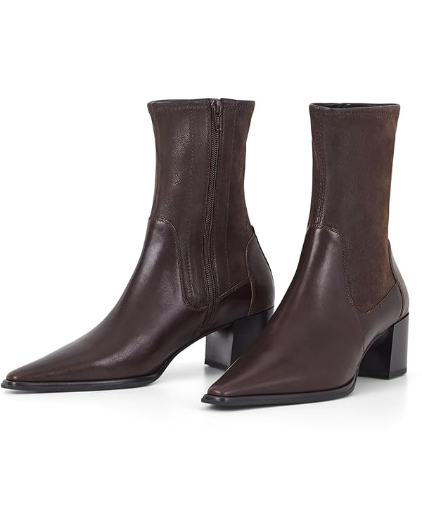 Vagabond Shoemakers Women's Giselle Leather Stretch Bootie Ankle Boot | Amazon (US)