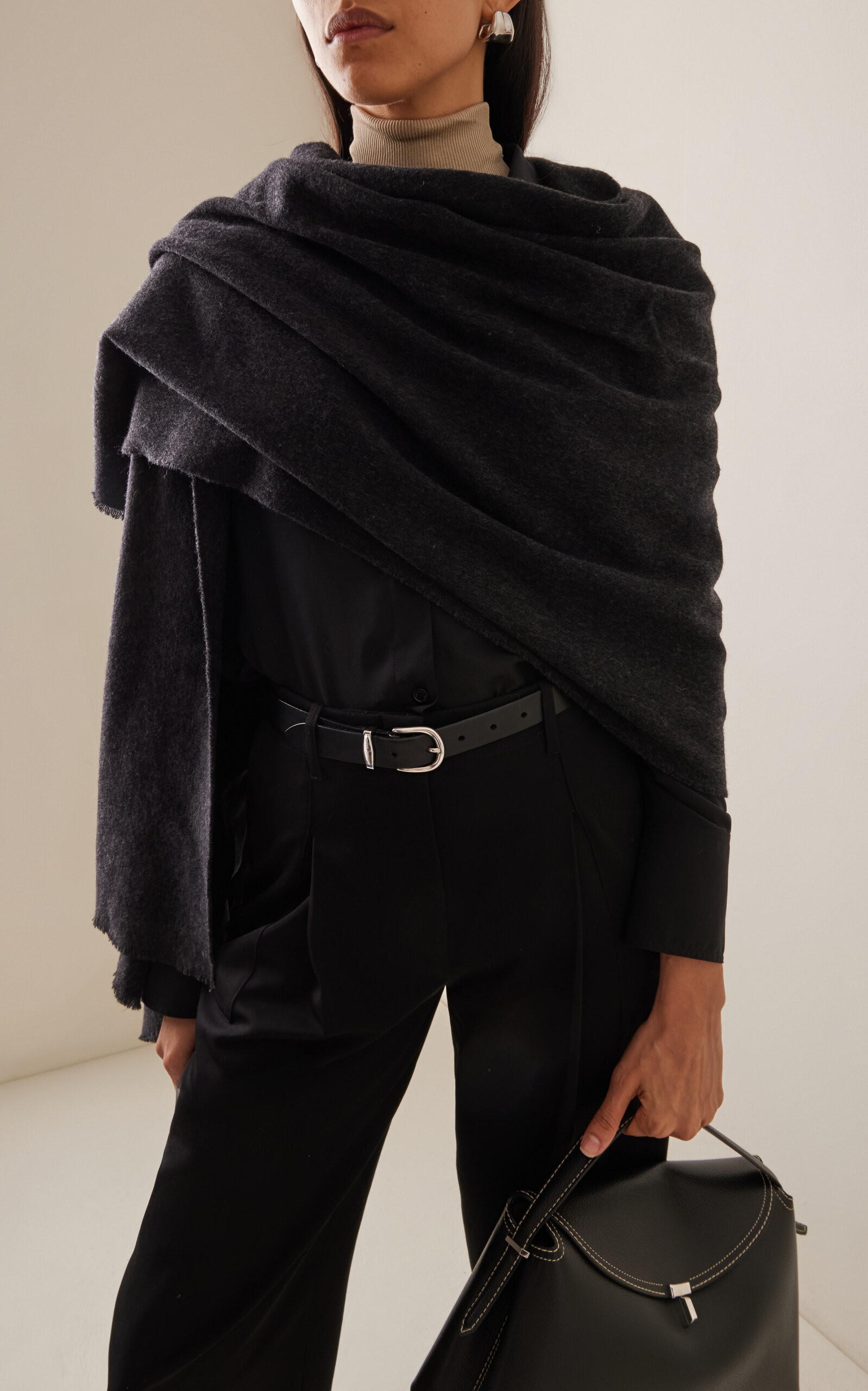 Wide Wool Scarf | Moda Operandi (Global)