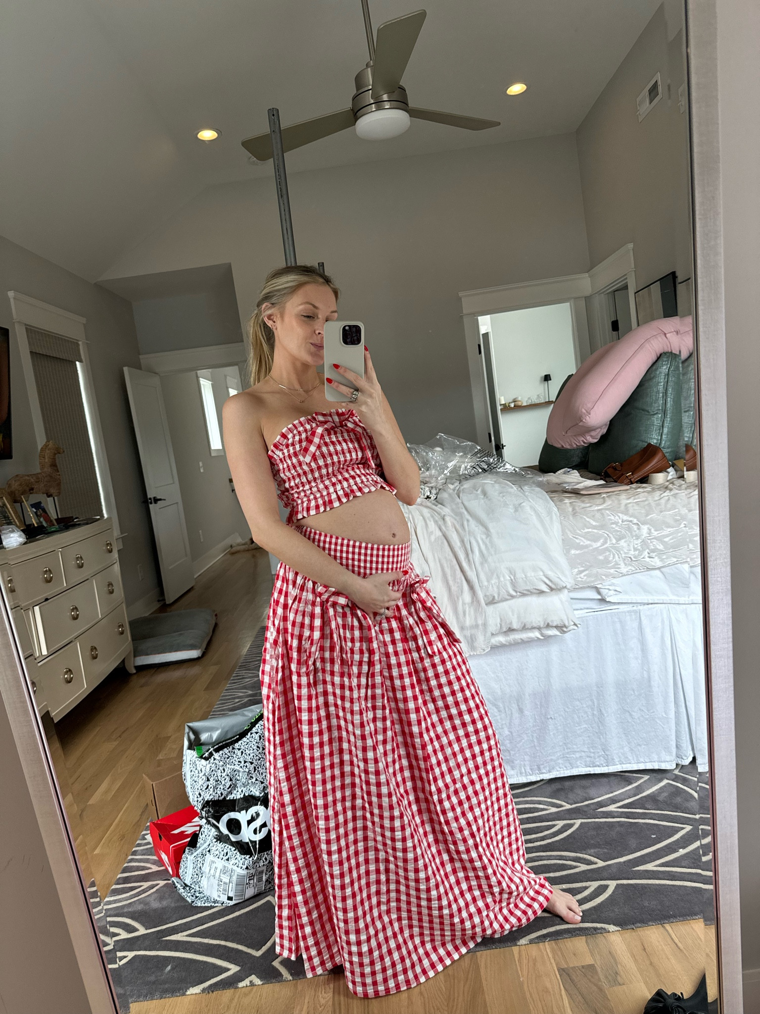 Summer set in gingham. Under $100 and bump friendly 

#LTKFindsUnder100 #LTKSeasonal #LTKBump