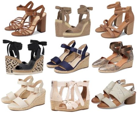 Espadrilles/Block heel sandals 

#LTKstyletip #LTKSeasonal