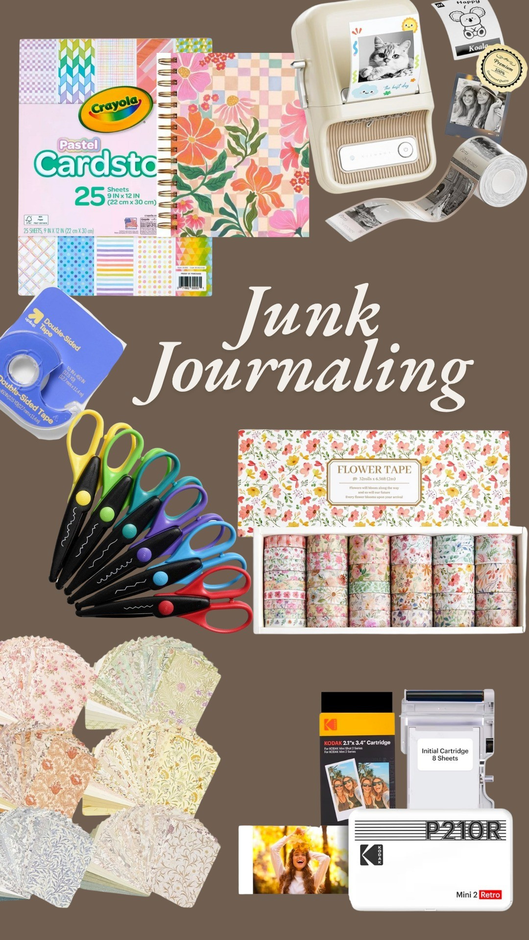 My daughter got junk journaling supplies for Christmas and it has been so fun to watch her imagination work as she creates! Would be so fun for any kid, teen, or adult! 

 #LTKdayinmylife #LTKmomlife