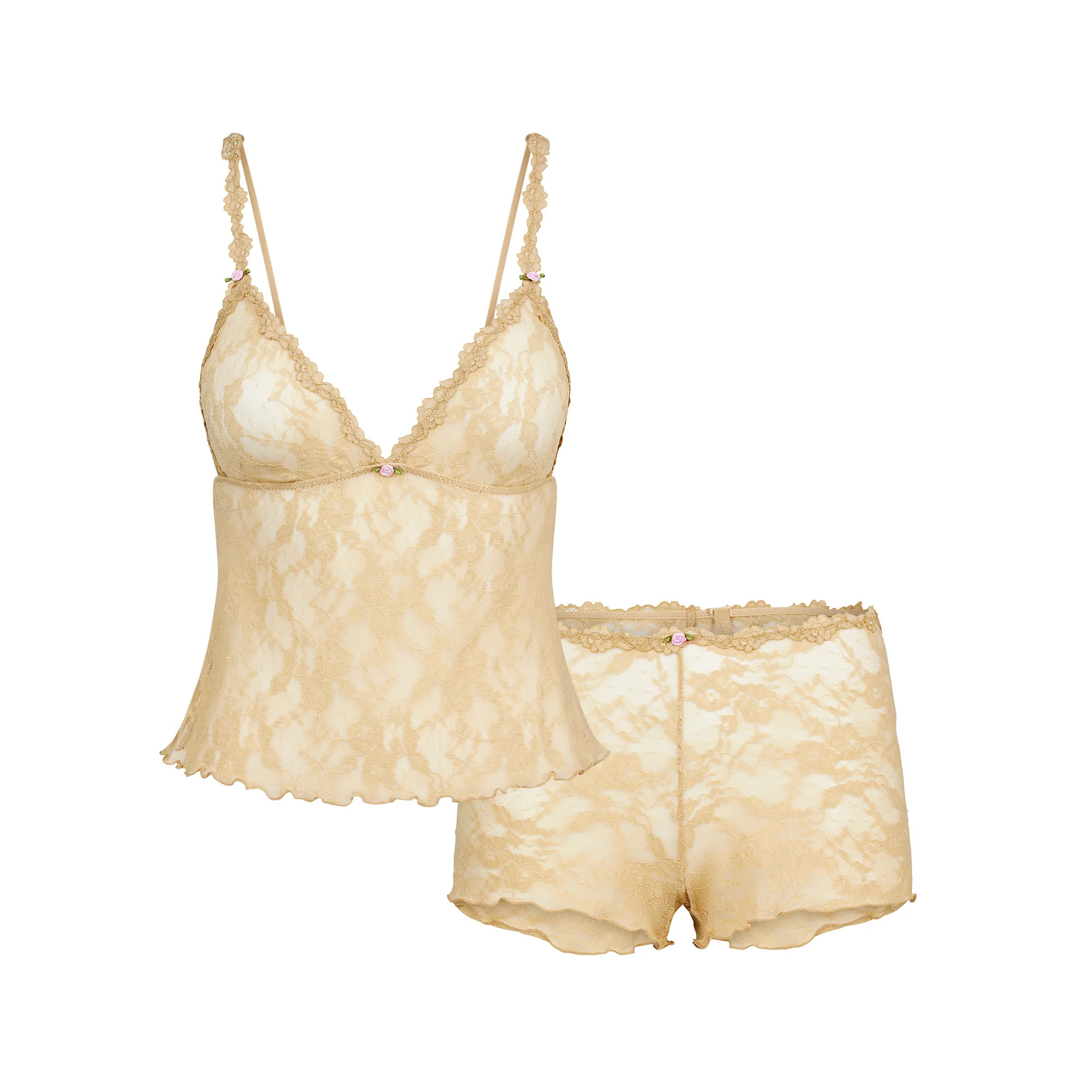 TRIANGLE CAMI AND SHORT SET | SKIMS (US)
