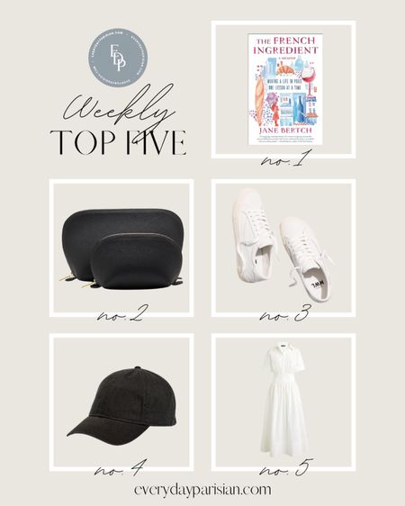 This week’s best sellers include The French ingredient, an affordable baseball hat, comfortable sneakers under $100, and a great leather travel set from Cuyana 

#LTKover40