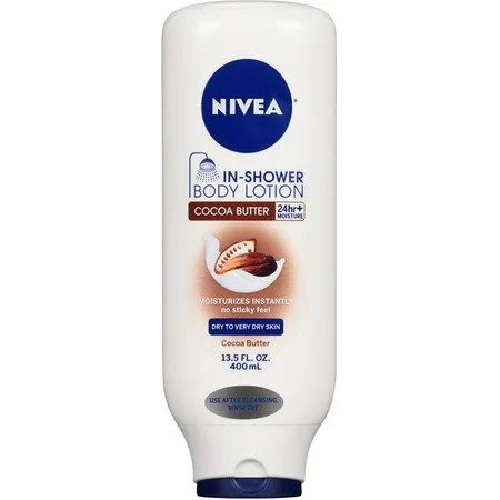 NIVEA In-Shower Body Lotion, Cocoa Butter 13.50 oz (Pack of 3) | Walmart (US)